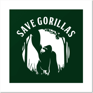 Gorilla Posters and Art